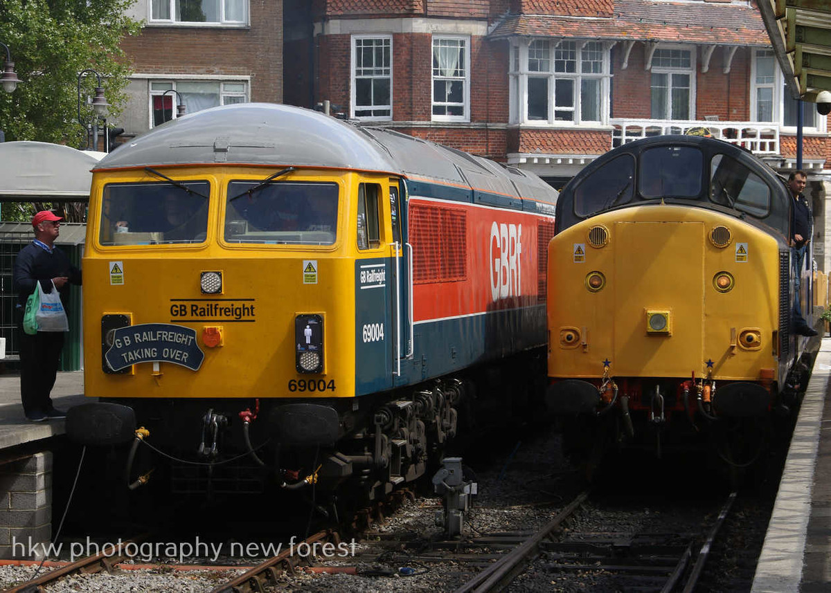 Swaage Railway Diesel Gala 2022 Swanage station